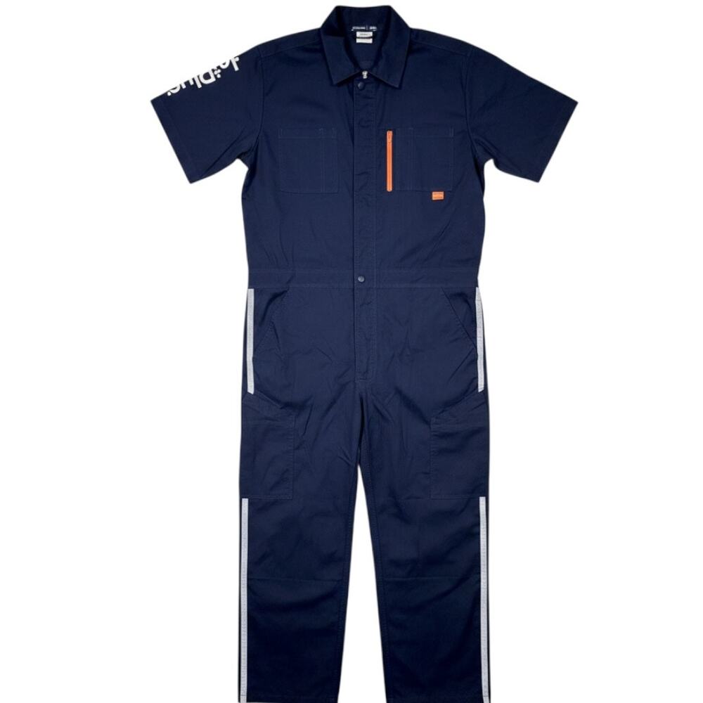JetBlue Airlines Ramp Coveralls Work Jumpsuit Short Sleeve Uni Large Stan Herman